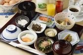 [ふく井ホテル] 写真は和定食です。洋定食、朝粥定食より選べます