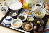 [ふく井ホテル] 写真は和定食です。洋定食,朝粥定食より当日選ぶことができます