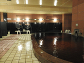 ◆100％天然モール温泉大浴場／帯広駅前唯一の自家源泉かけ流しです。（一例）