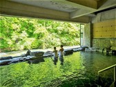 豊沢川を眺めながらの温泉は最高ですね！
