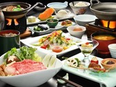 【ご夕食一例】山形牛すき焼き膳　※イメージ