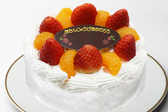 ◆ケーキ（イメージ）　※トッピングは季節により異なります