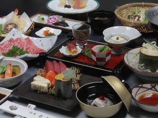 夕食（栃木和牛しゃぶしゃぶ御膳）※一例