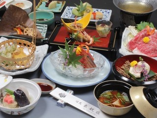 夕食の会席料理（※一例）