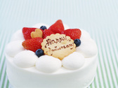 ◆記念日特典／ホールケーキ※イメージ
