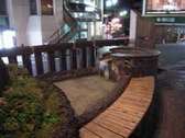 夜の草津湯畑の様子。お夕食後のお散歩コースにオススメです◎