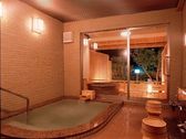貸切風呂『桃の香』～御影石の内風呂と陶器の露天が楽しめます！