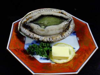 メガあわび　ブラック　踊焼き　一例