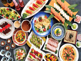 【ブッフェプランお食事例】新鮮な魚介を使った九十九里の郷土料理などをお好きなだけご堪能ください。