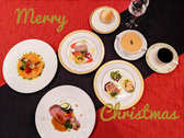 シェフお薦めのクリスマスディナーをお楽しみ下さい！