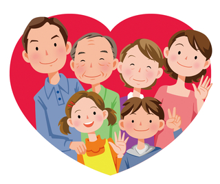 家族での団欒のひと時を…