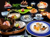 ～厳選食材を堪能　冬の逸品会席～ 村上牛鉄板焼きや日本海の幸姿造りなど、厳選した食材を使用。