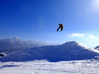 車山高原skyparkスキー場パークアイテム