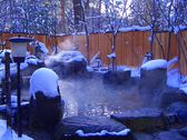 [郡上高原ホテル] 雪見露天風呂♪とっても気持ちが良いですよ！