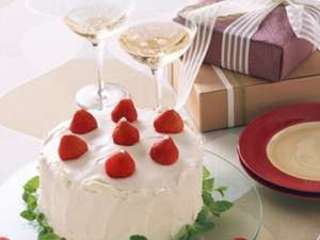 記念日プラン　いちごのケーキとシャンパンでお祝い！サプライズにも協力します