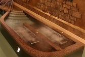 海底温泉「古代ビーチ」寝湯