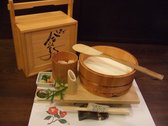 [はづ合掌] 桶豆腐