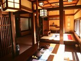 民芸調の趣きのある館内