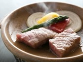 ◆メイン料理は「国産牛の陶板焼」or「活きあわび陶板焼」からお選び頂けます（イメージ）