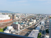 客室からは、東海道新幹線のトレインビューをお楽みいただけます♪