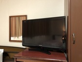 [ガーデンホテル大和] 全室32型テレビを設置しております。