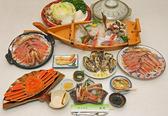 [民宿　わだ]かに料理をお楽しみください。