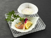 【朝食】焼き魚・温泉卵　一例