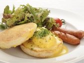 【洋朝食】「七福卵」のエッグベネディクト