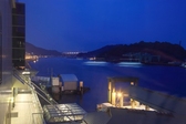 [グリーンヒルホテル尾道] 尾道水道　夜景