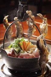 [ホテル秘境の湯] 体のあったまる鍋料理