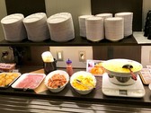 [HOTEL AZ　佐賀伊万里店] 朝食バイキングレーン