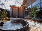 露天風呂｜平山温泉の自然を感じながらゆっくりお過ごしください
