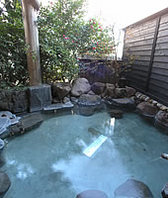 [いやしの湯　豊山荘] 貸切露天風呂　　何度でもご利用いただけます