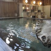 自家源泉の福徳の湯。高アルカリ性のお湯で肌がツルツルに♪