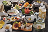 伊豆の山海の旬味を観音温泉水で調理した源泉会席料理（イメージ）