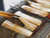朝食バイキングで好評の太刀魚の干物