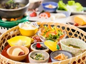 彩り豊富な当館自慢の朝食
