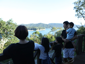 [小豆島ふるさと村 宿泊3施設「国民宿舎小豆島」「別館ふるさと荘」「ファミリーロッジ」] ロッジからの眺め